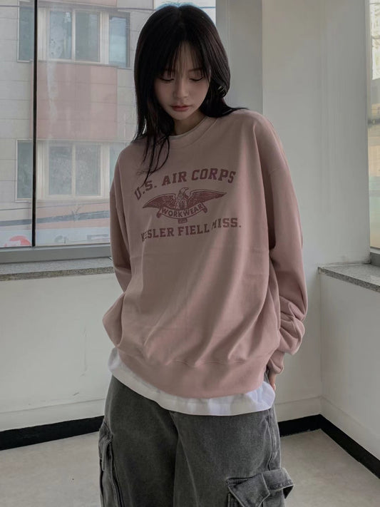 Unisex Eagle sweatshirt (Pink)