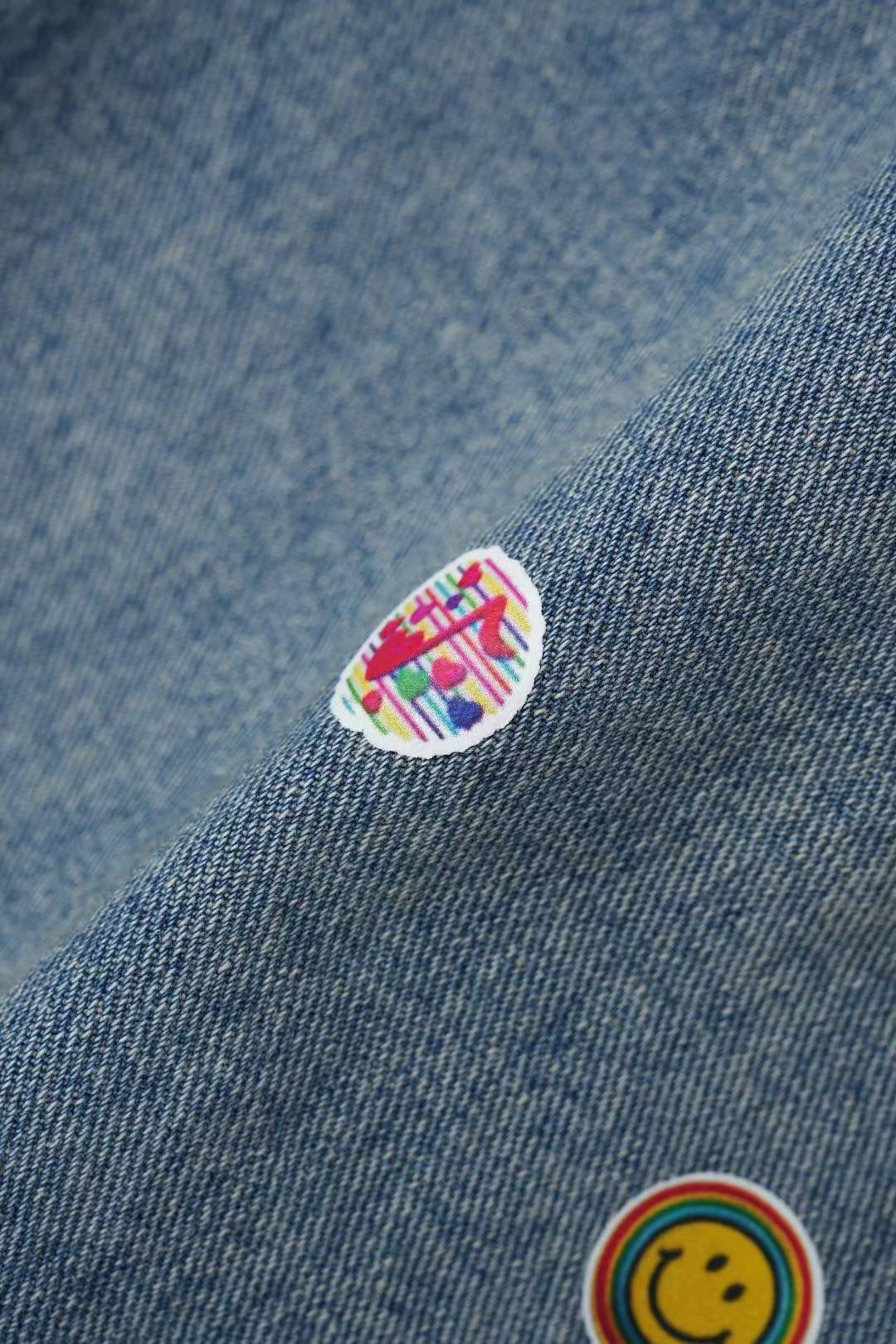 (Preorder) Cutie Sticker Wide Pants