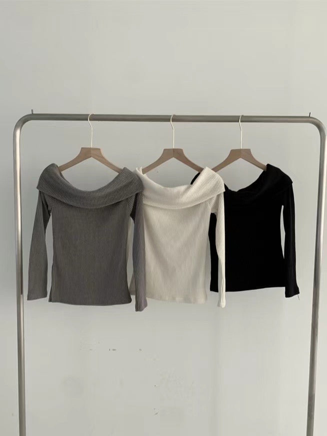 (Preorder) Daily Look Off-shoulder T-shirt
