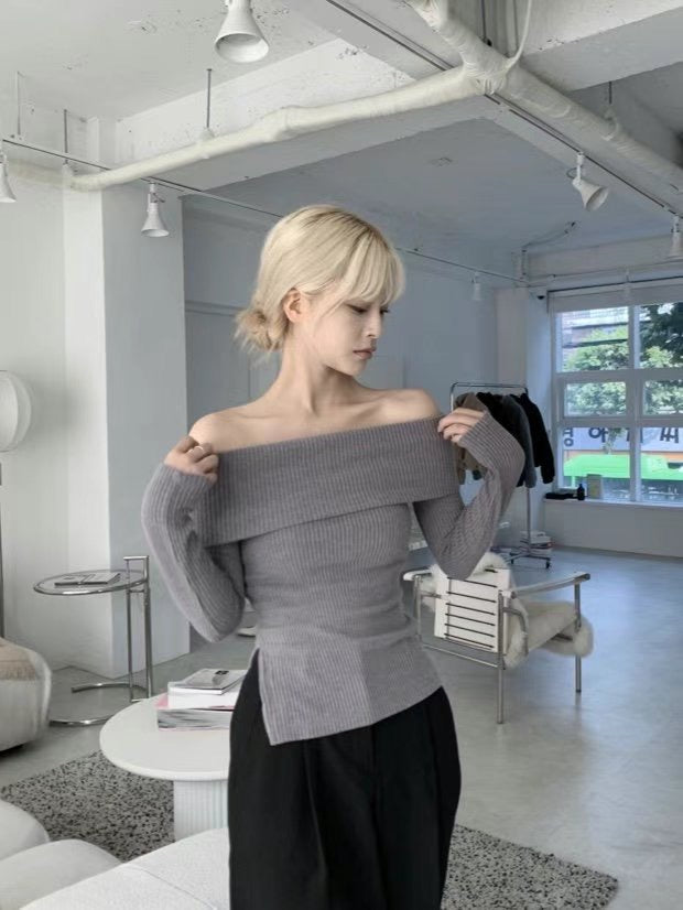 (Preorder) Daily Look Off-shoulder T-shirt