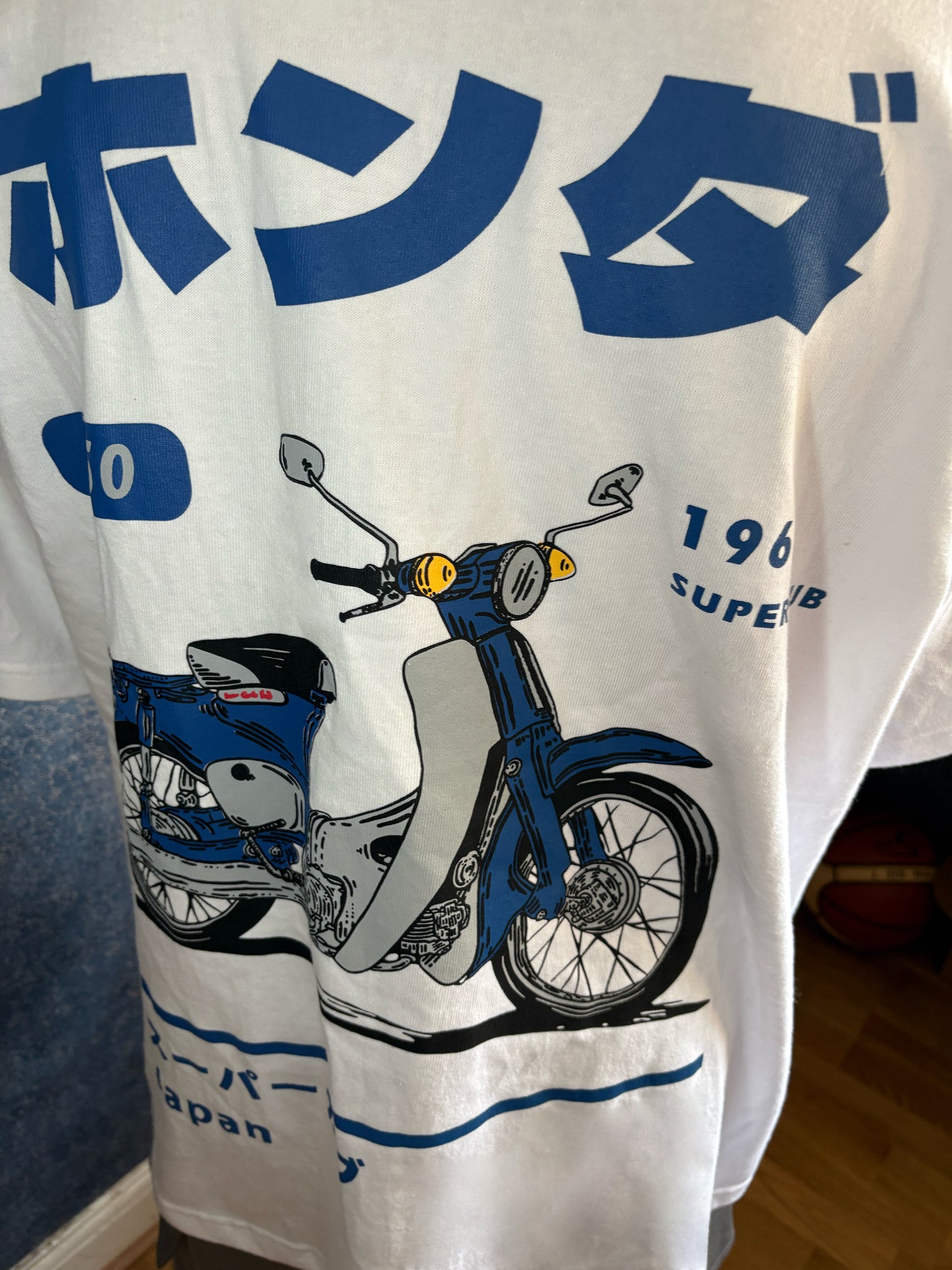 Unisex Overfit Motorcycle Short-sleeve T-shirt