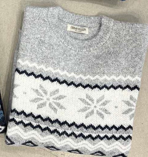 (Preorder) Unisex Snow Flower Knitwear