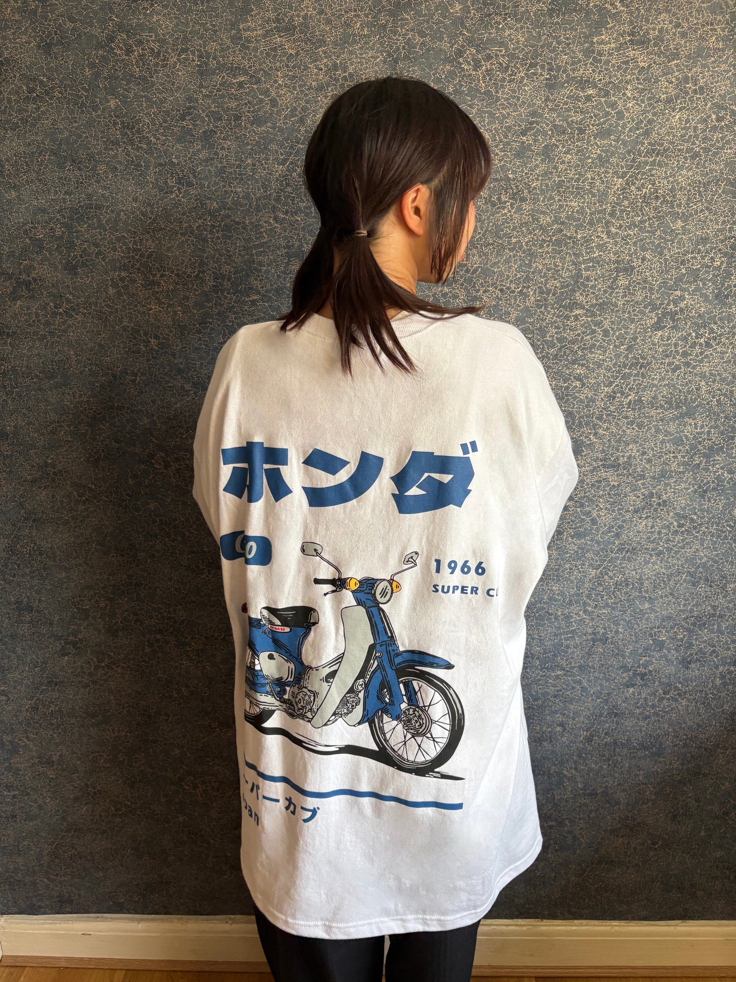 Unisex Overfit Motorcycle Short-sleeve T-shirt