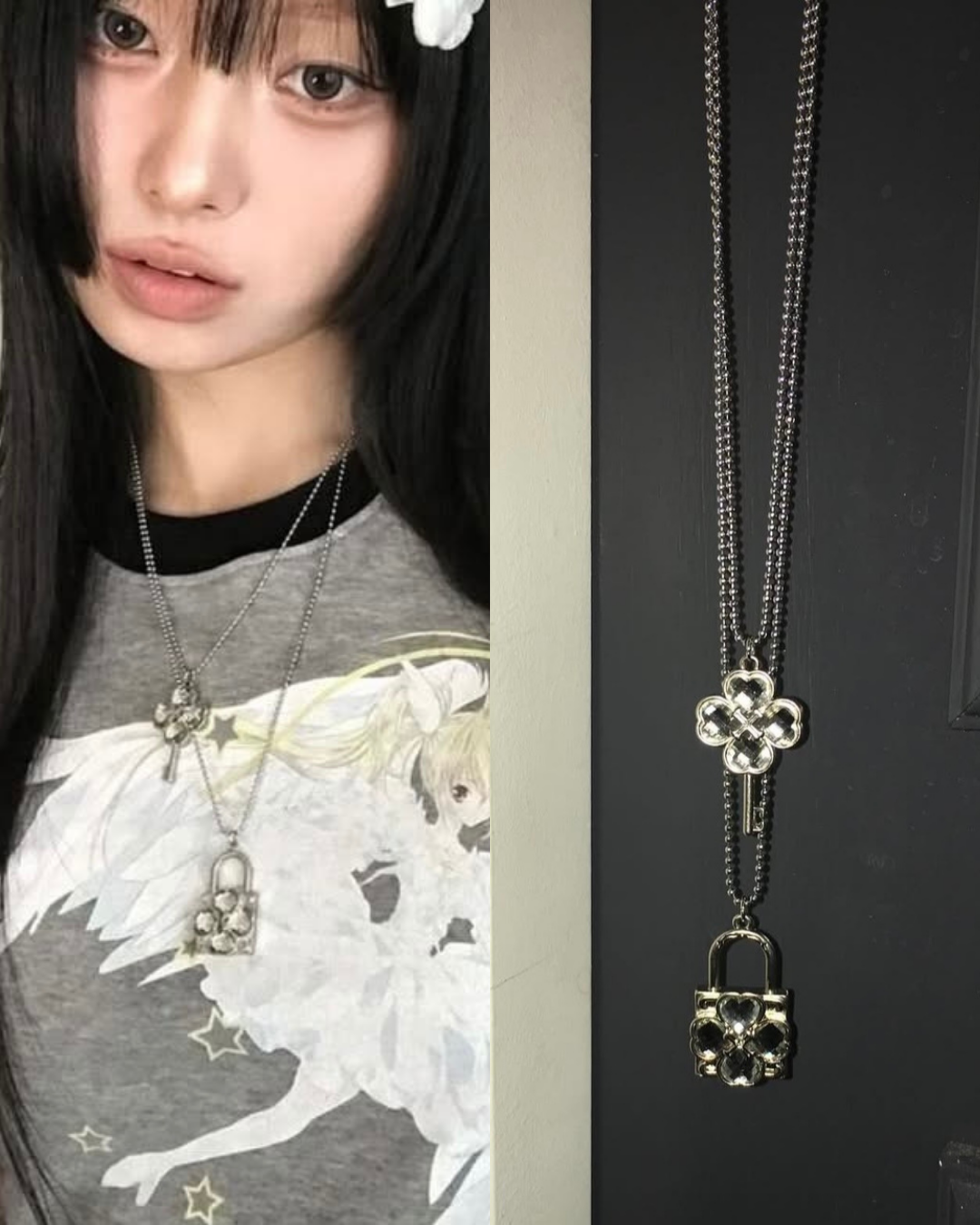 Luvistrue x SHUGO CHARA! HUMPTY DUMPTY NECKLACE (BLUE )