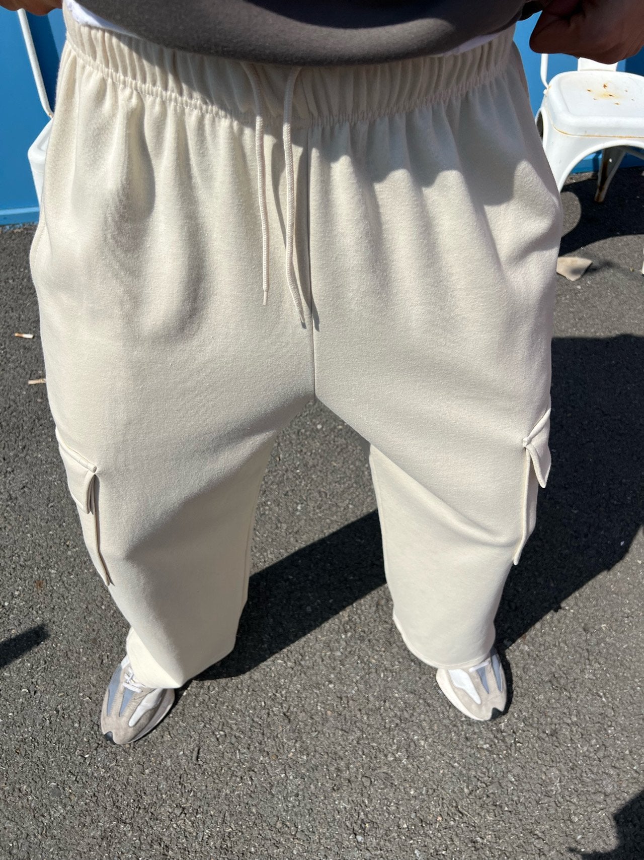 Unisex Overfit Wide Cargo Pants All season