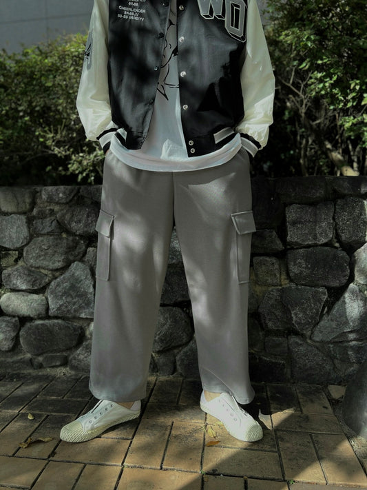 Unisex Overfit Wide Cargo Pants All season