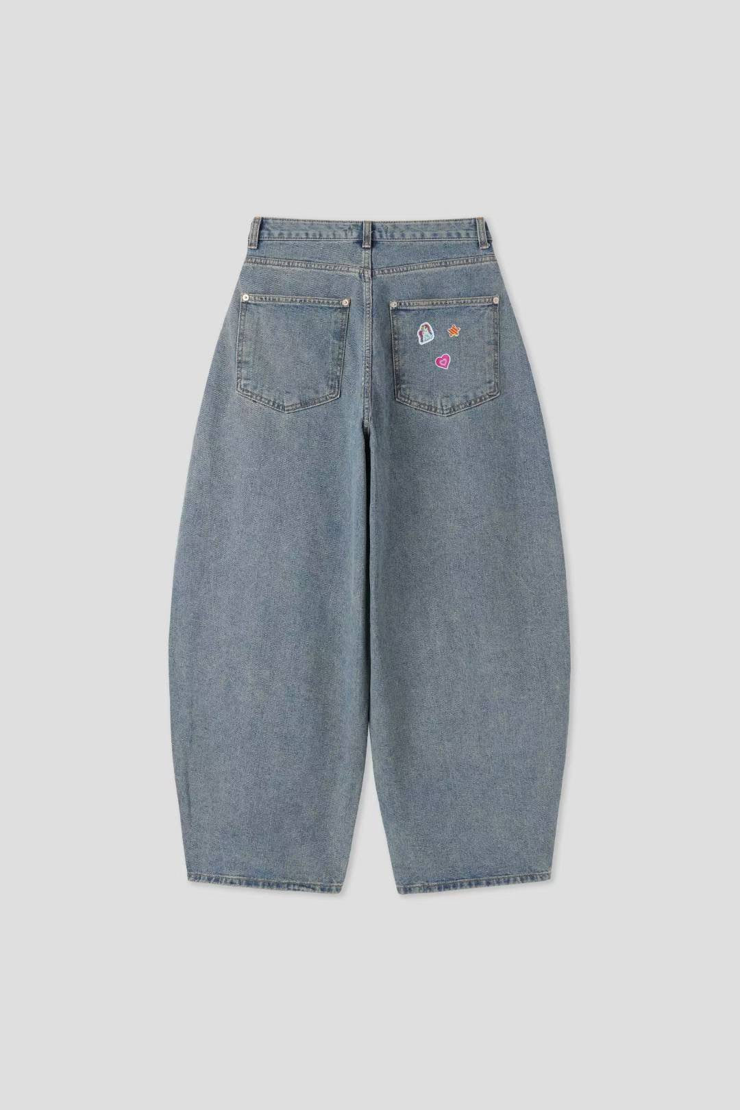 (Preorder) Cutie Sticker Wide Pants