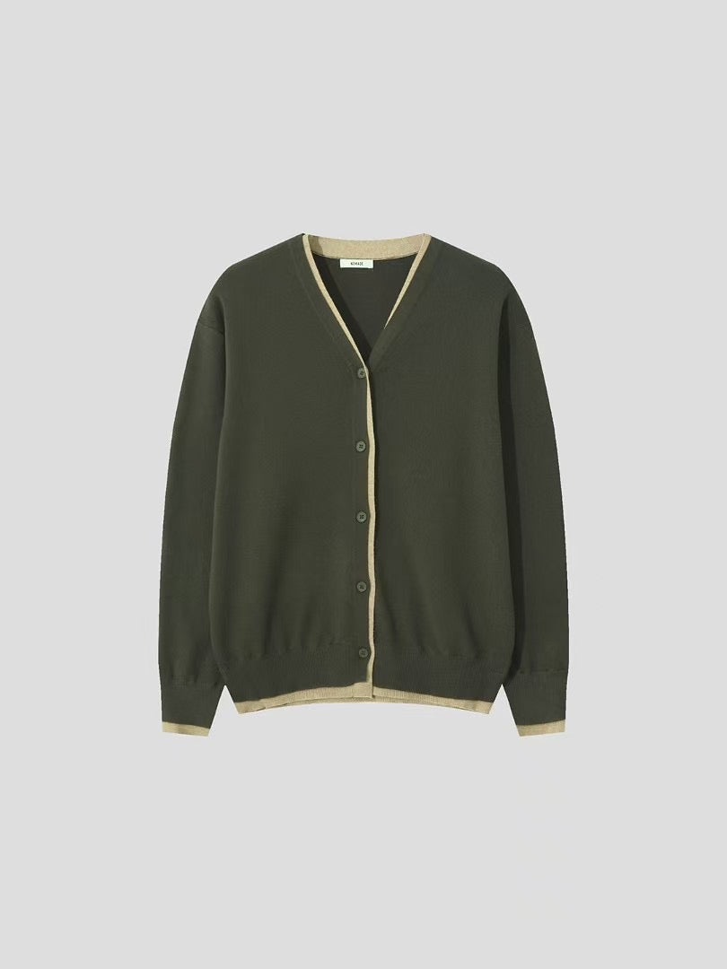 (Preorder) Unisex Men Layered Cardigan