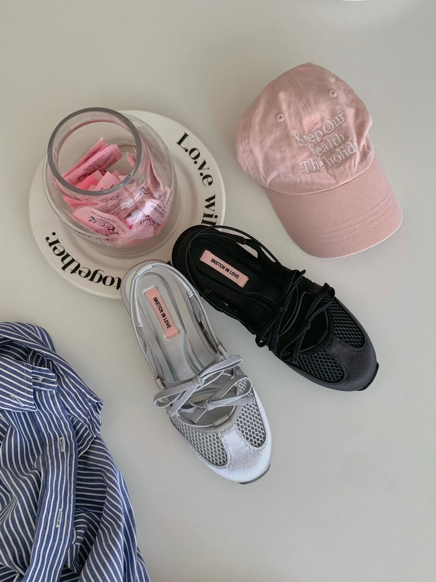 Mood Sneakers Sandals (Black)