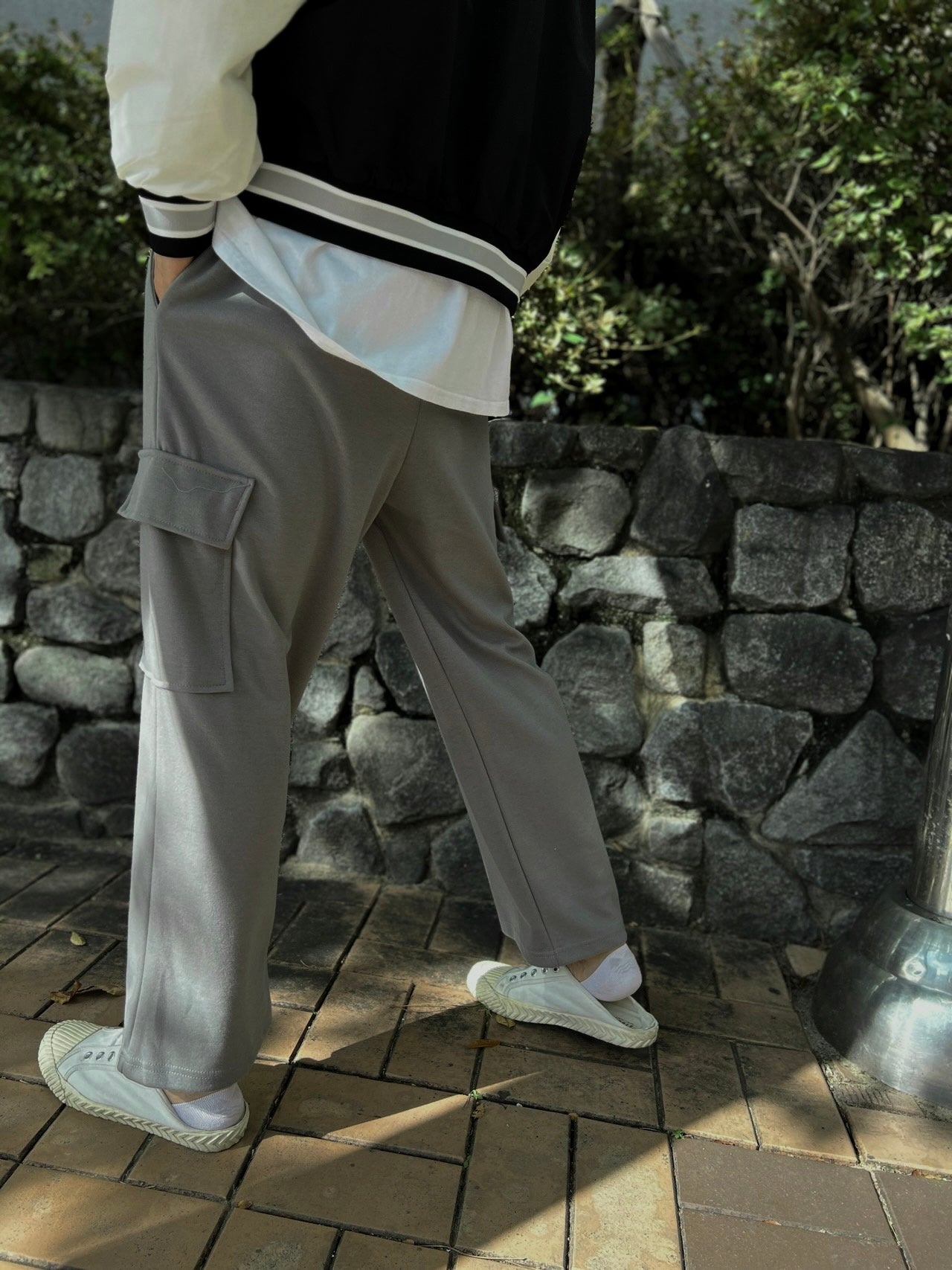 Unisex Overfit Wide Cargo Pants All season