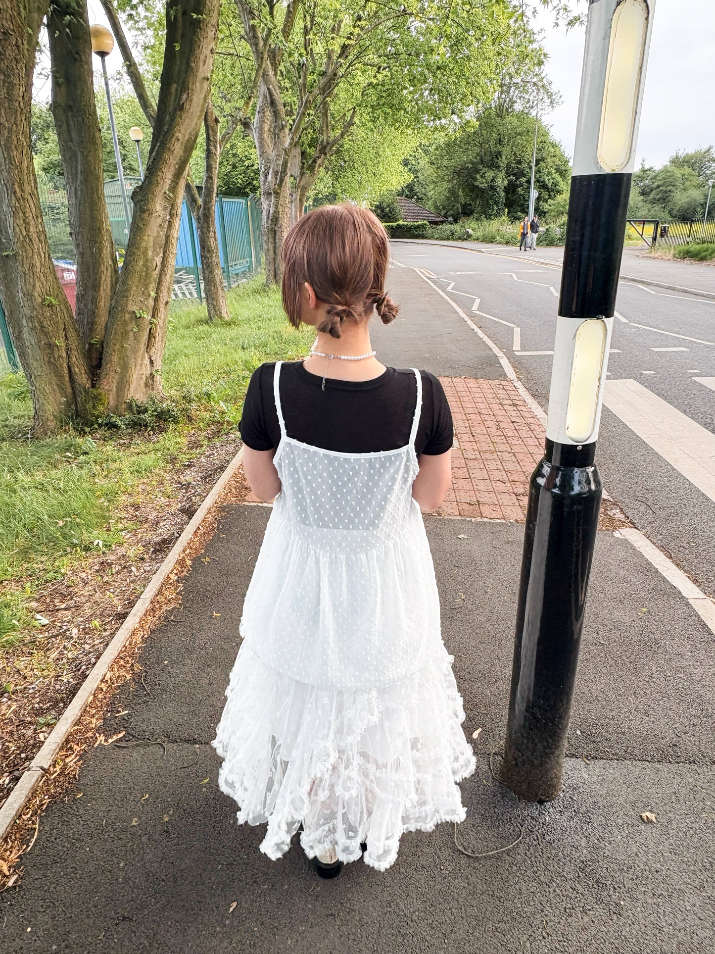 Cloud Dress Layering Camisole Top OPS (White)