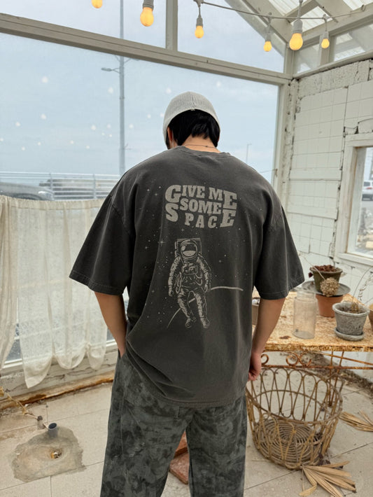 Unisex Pigment Astronaut Short Sleeve T-Shirt