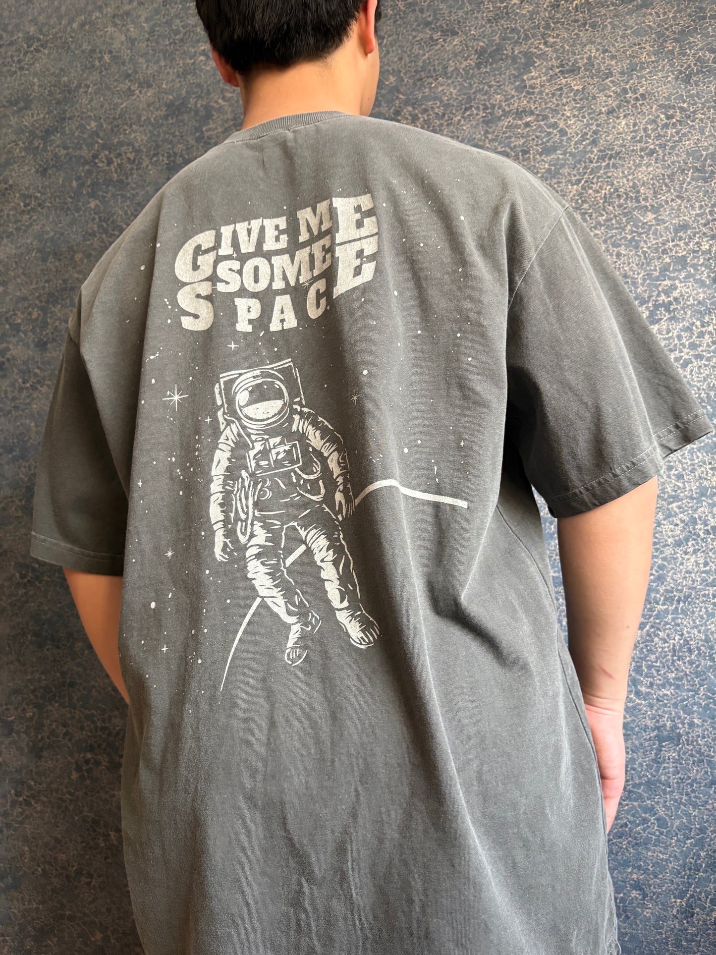 Unisex Pigment Astronaut Short Sleeve T-Shirt