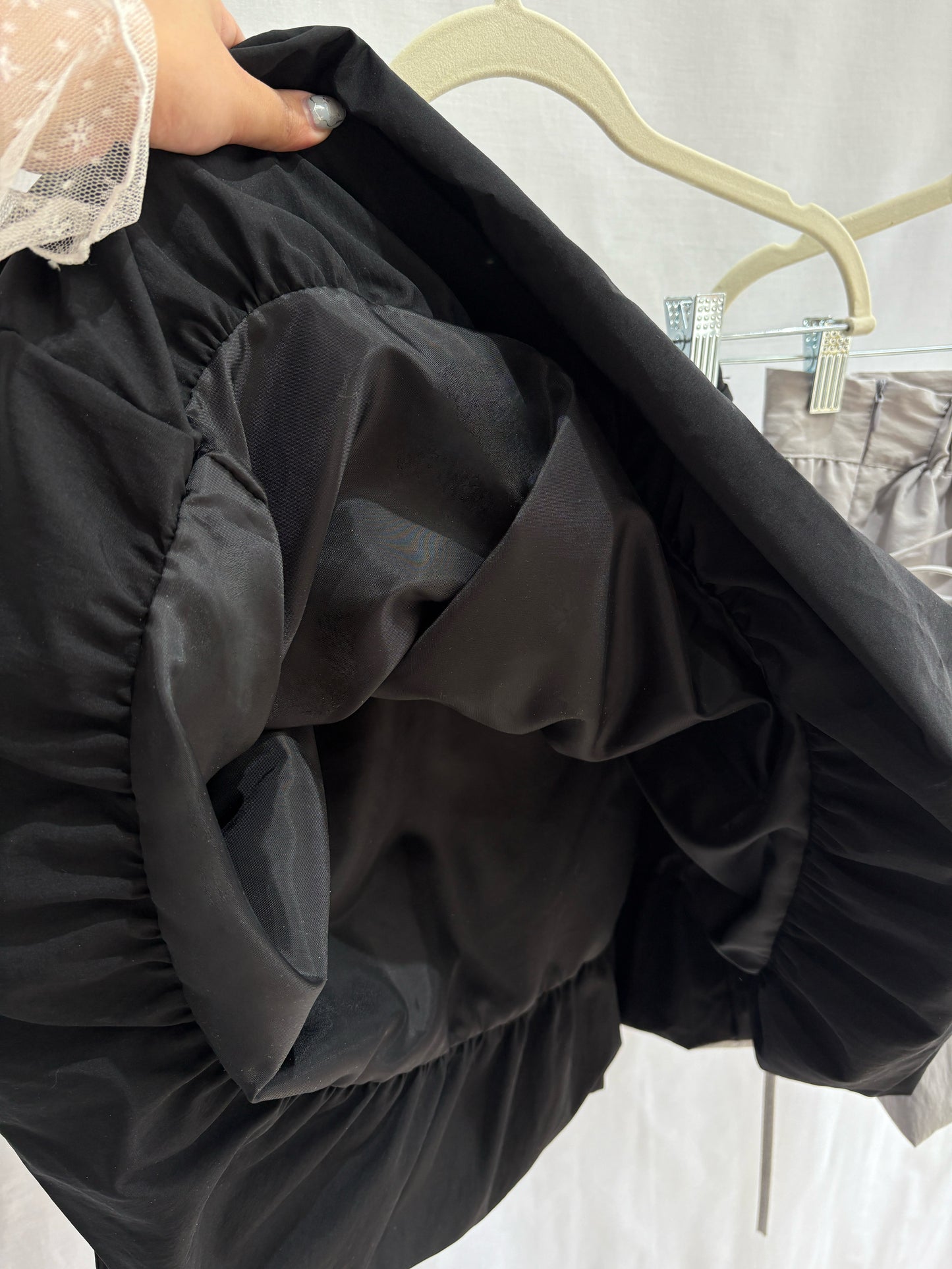 Honey Pot Bubble Mini Skirt