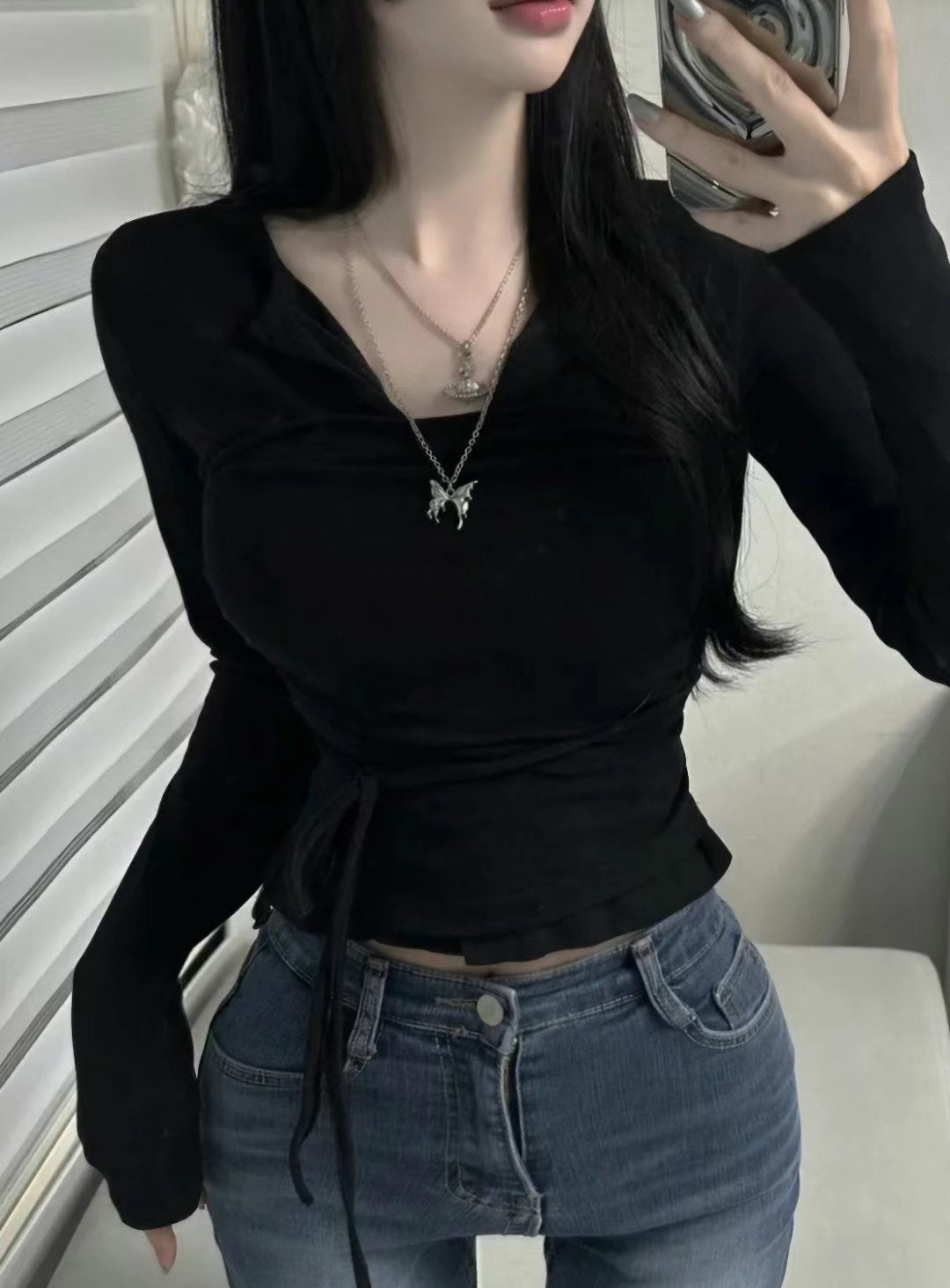(Preorder) 2 Way Camisole Cardigan Layered Set