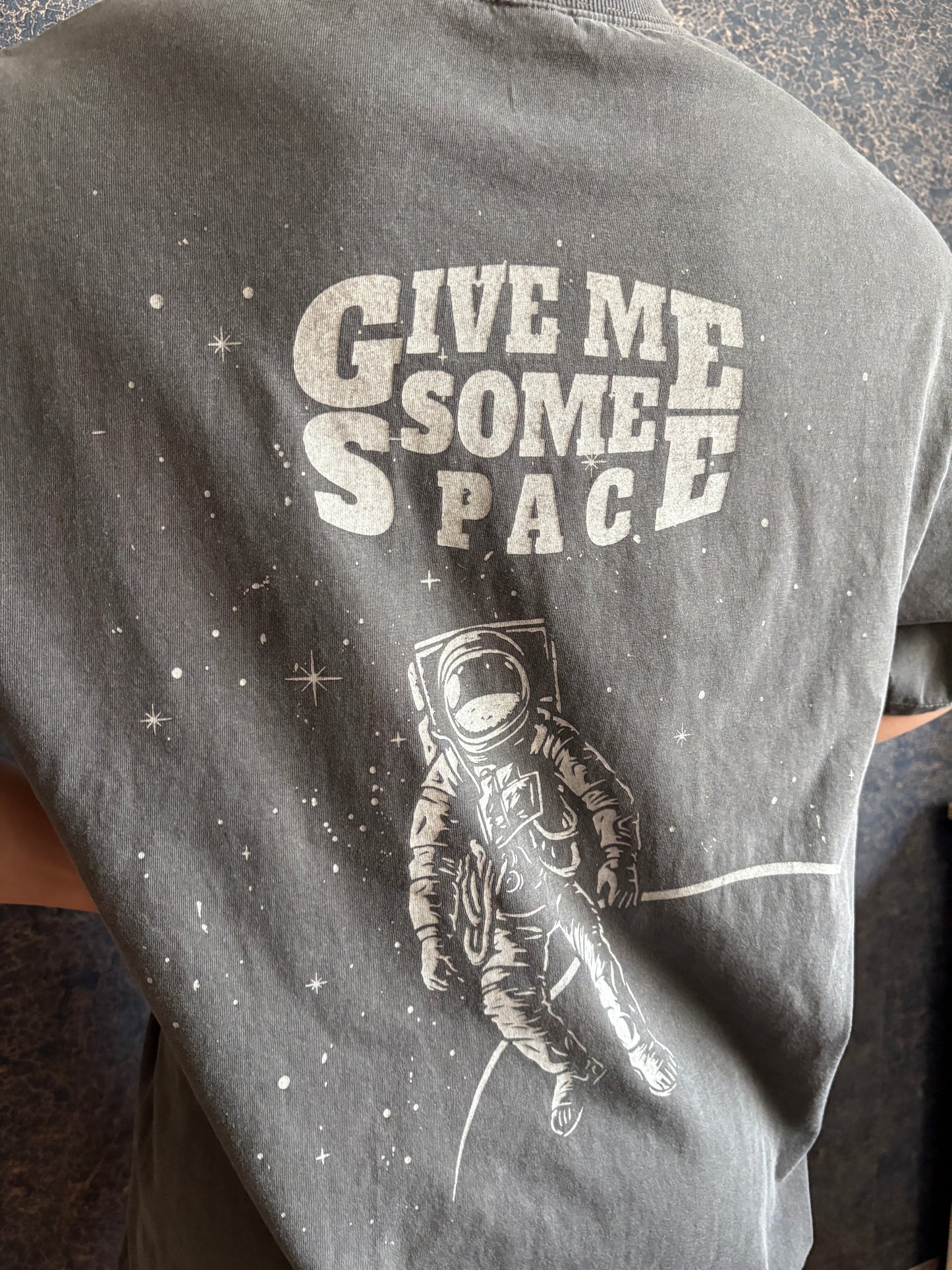 Unisex Pigment Astronaut Short Sleeve T-Shirt