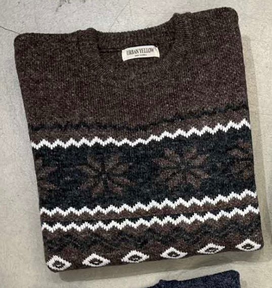 (Preorder) Unisex Snow Flower Knitwear