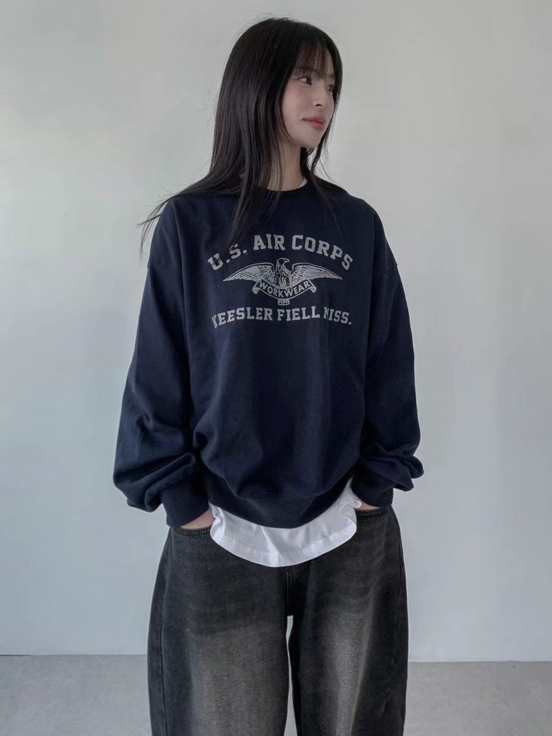 Unisex Eagle sweatshirt (Pink)