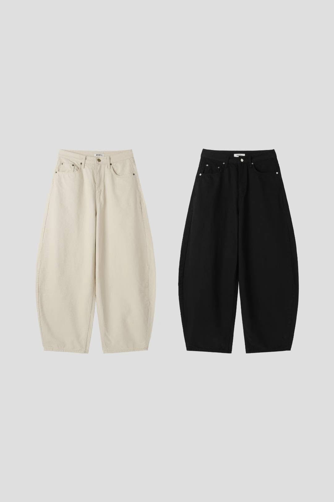 (Preorder) Wings Balloon Wide Cotton Pants