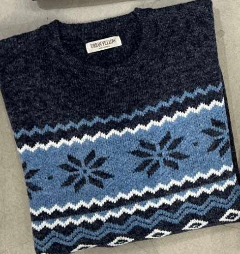 (Preorder) Unisex Snow Flower Knitwear