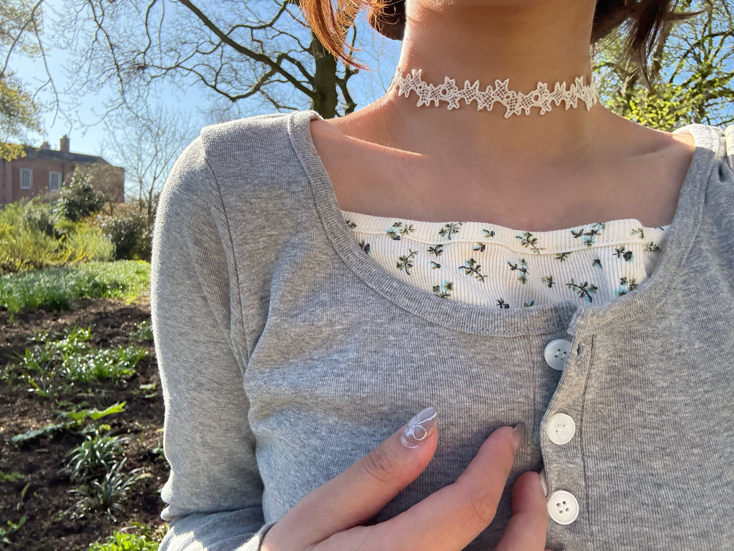Spring Flower Layered T-shirt