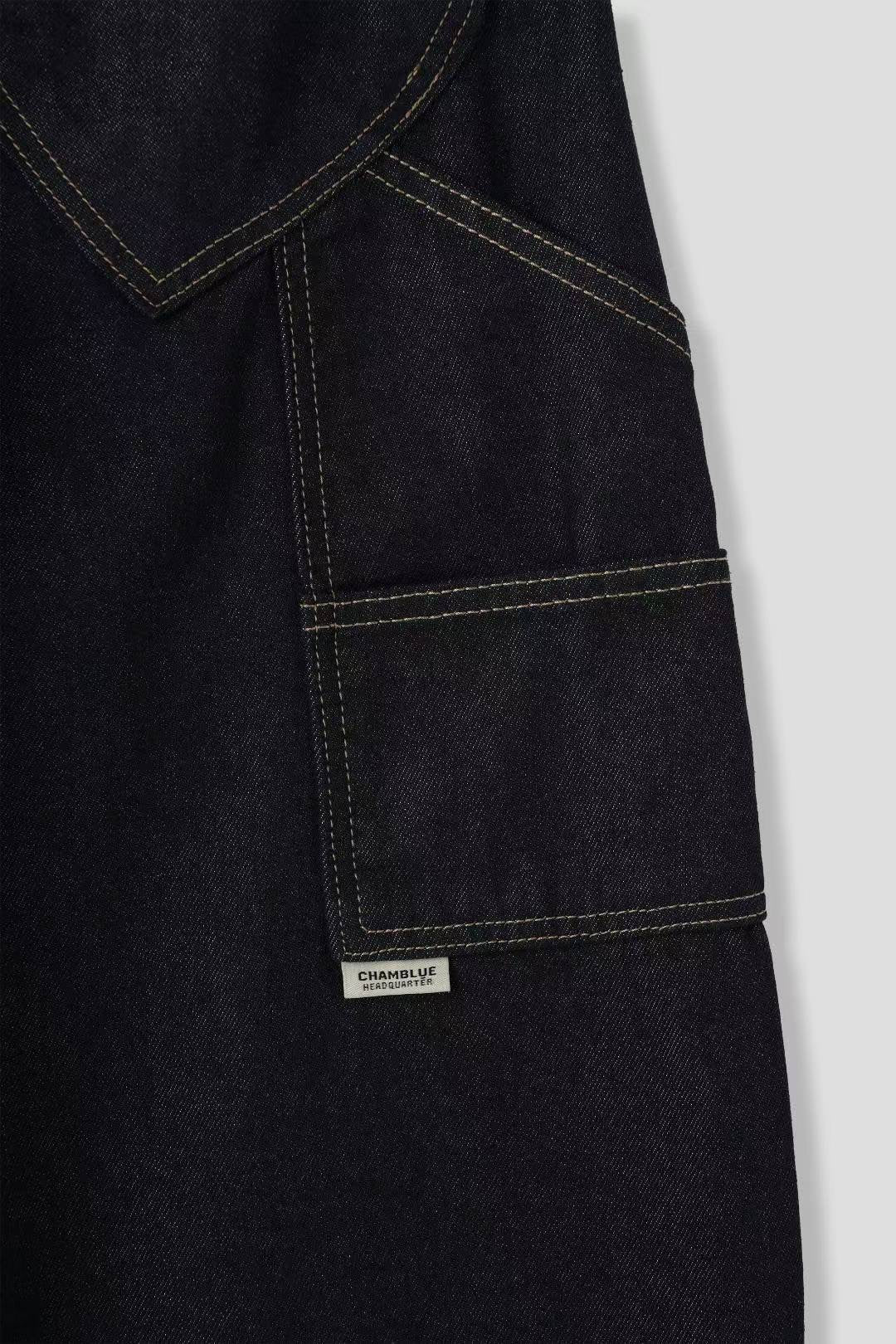 (Preorder) Love Ring Pocket Balloon Wide Cotton Pants