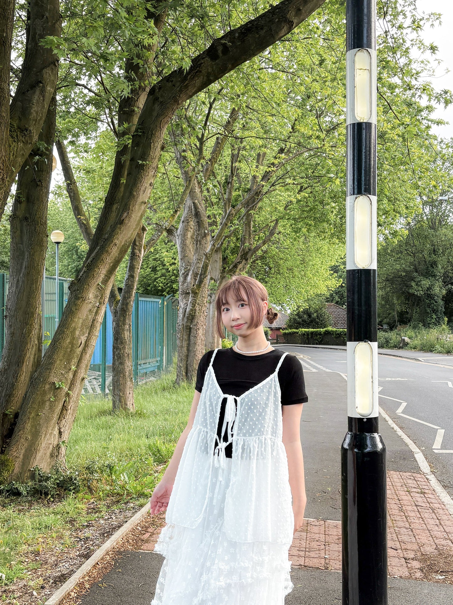 Cloud Dress Layering Camisole Top OPS (White)