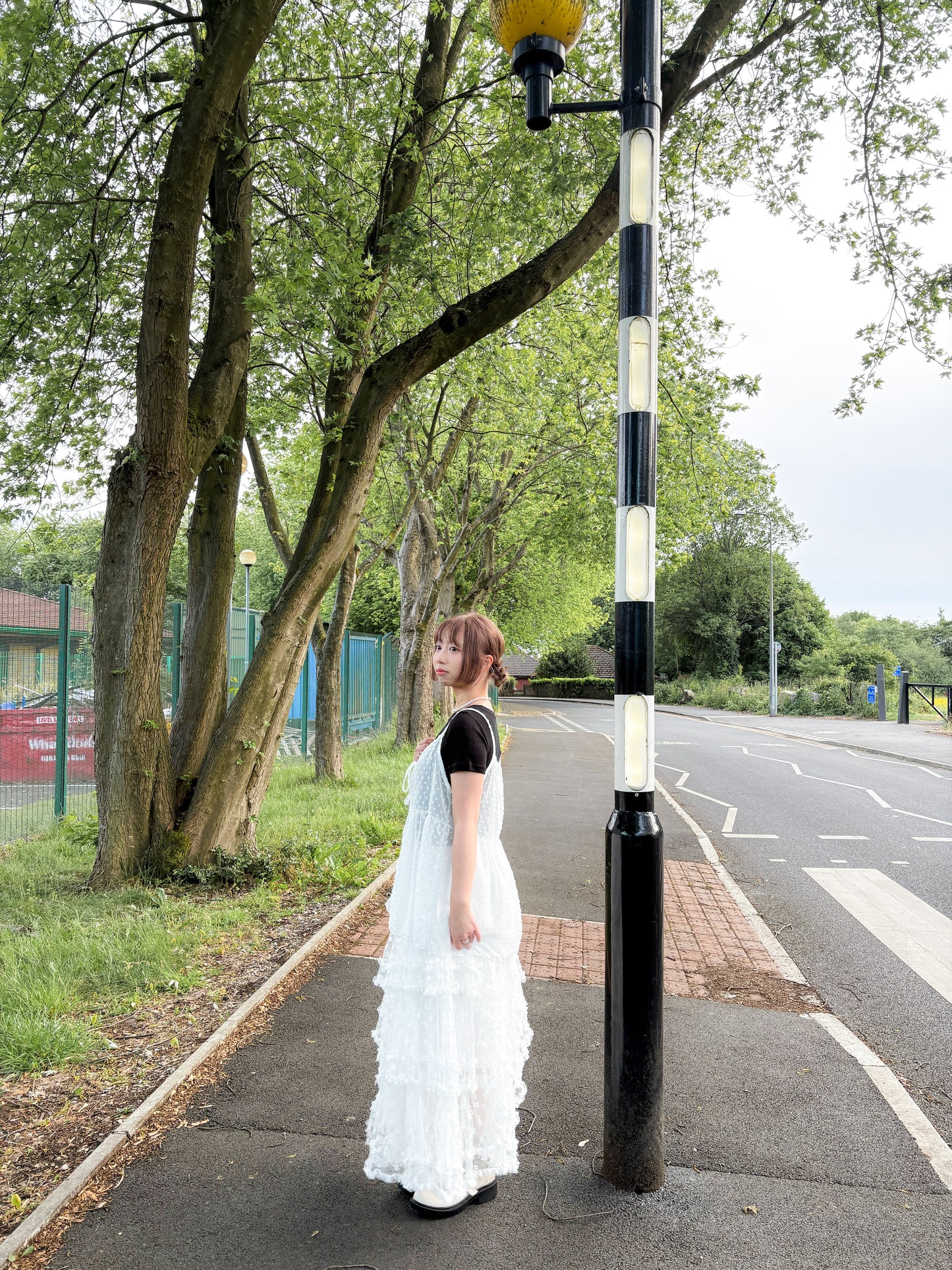 Cloud Dress Layering Camisole Top OPS (White)