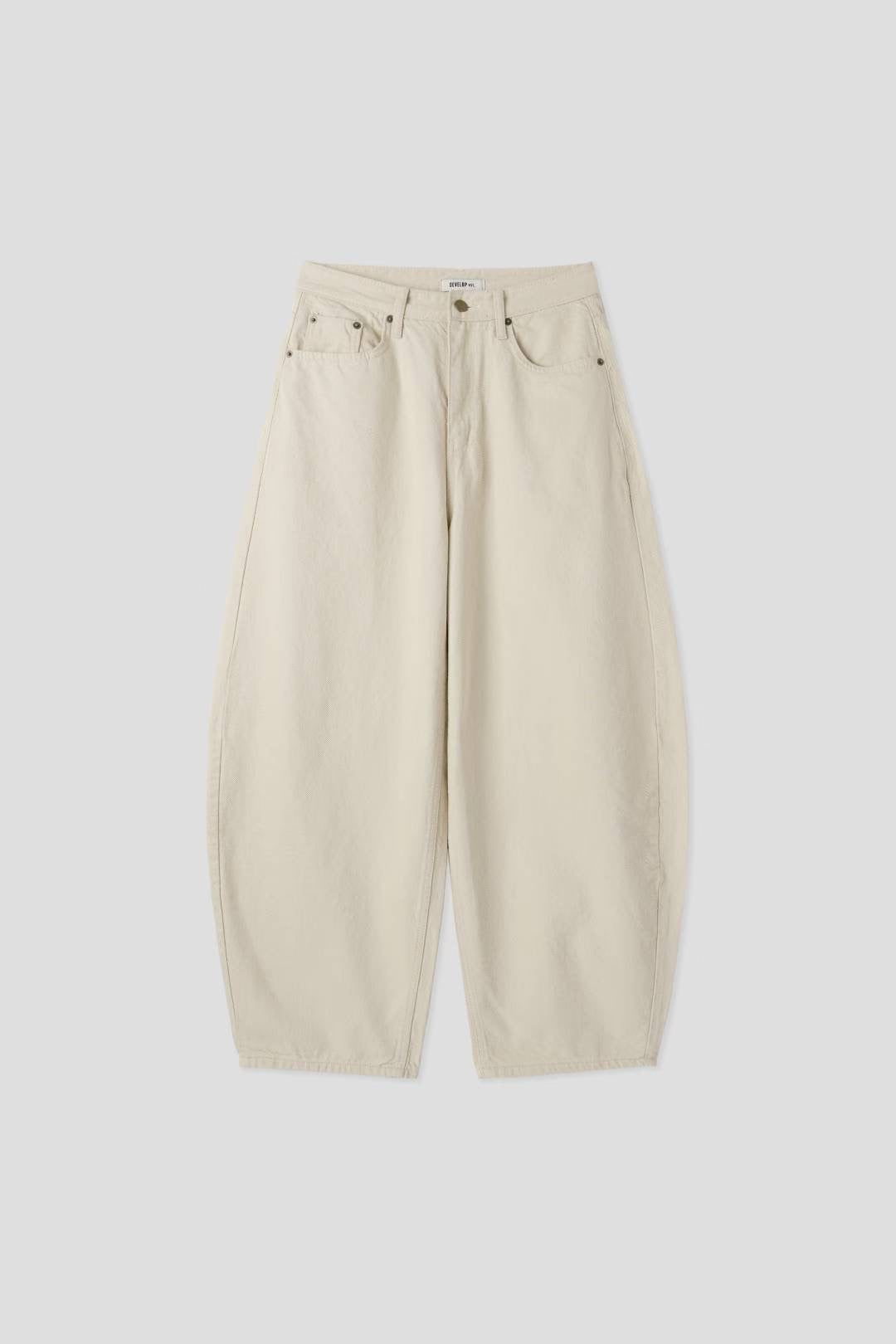 (Preorder) Wings Balloon Wide Cotton Pants
