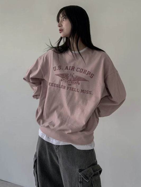 Unisex Eagle sweatshirt (Pink)