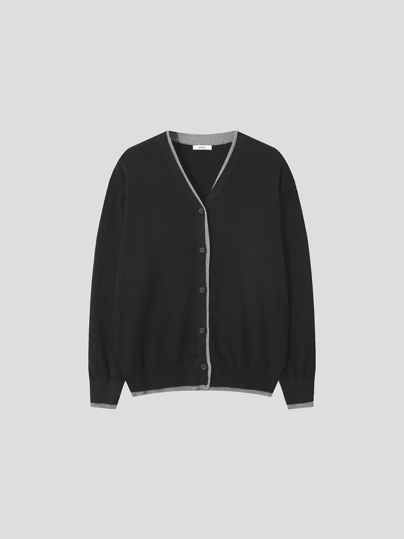 (Preorder) Unisex Men Layered Cardigan