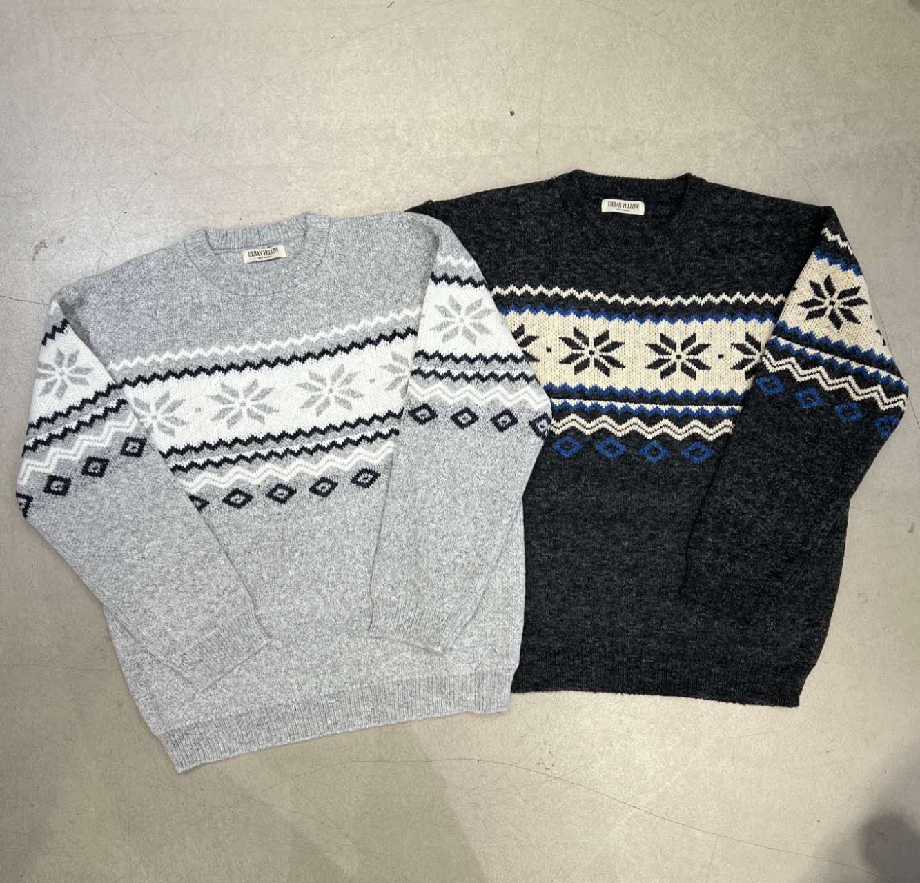 (Preorder) Unisex Snow Flower Knitwear