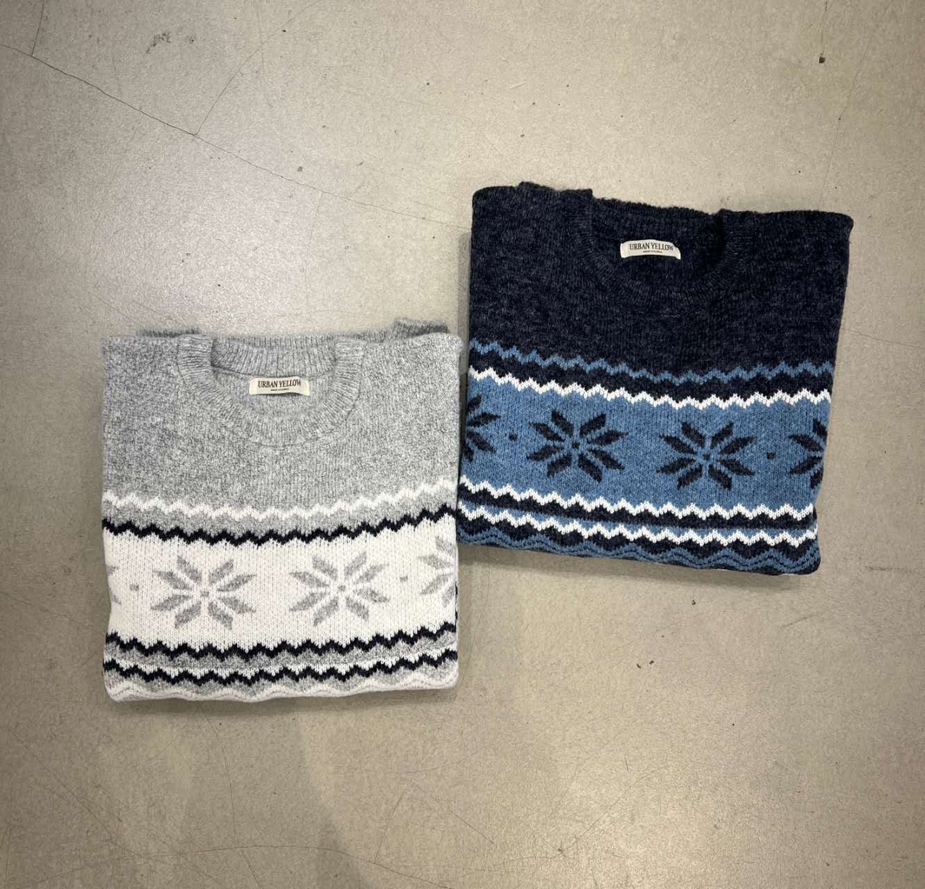 (Preorder) Unisex Snow Flower Knitwear