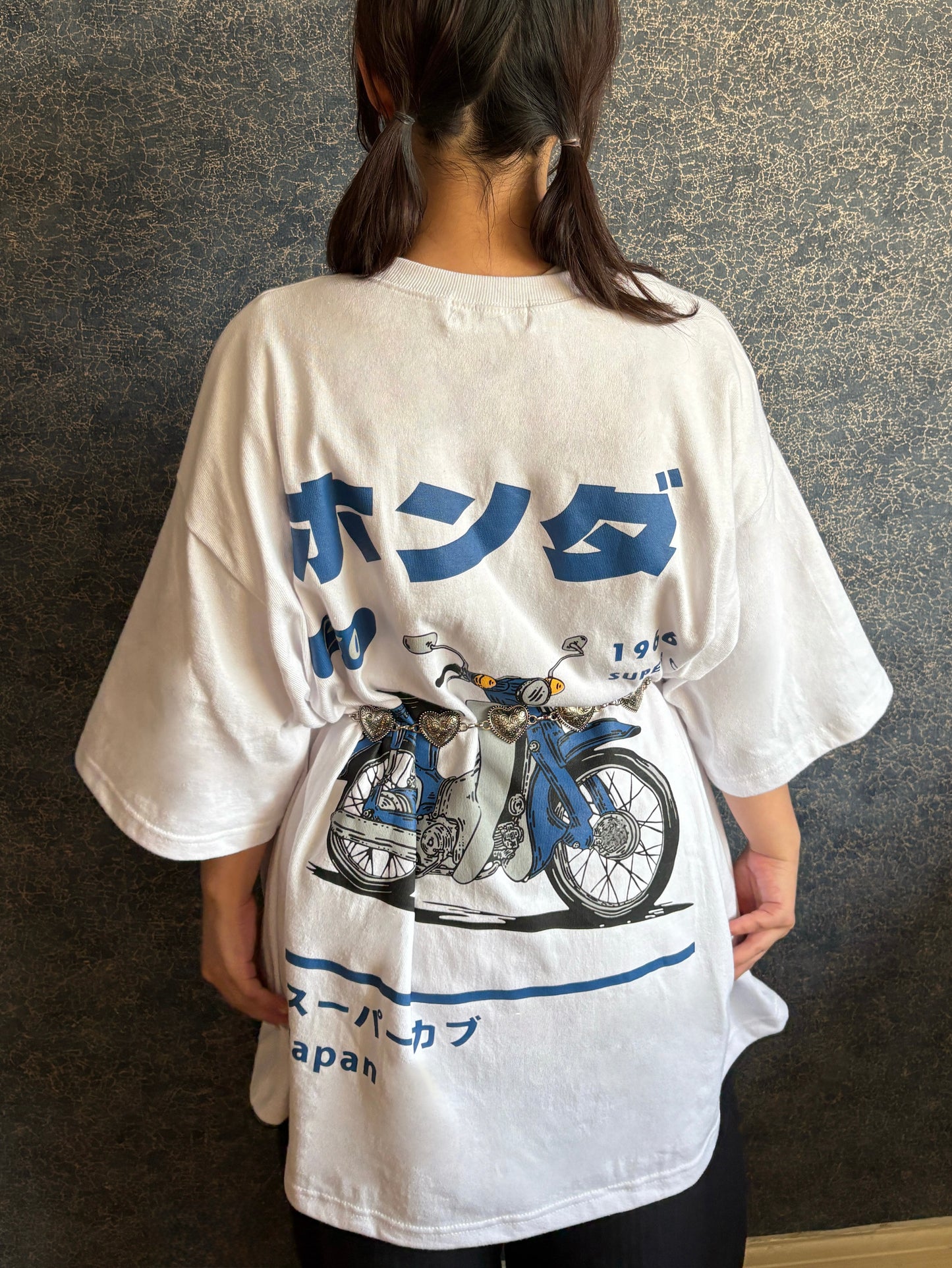 Unisex Overfit Motorcycle Short-sleeve T-shirt
