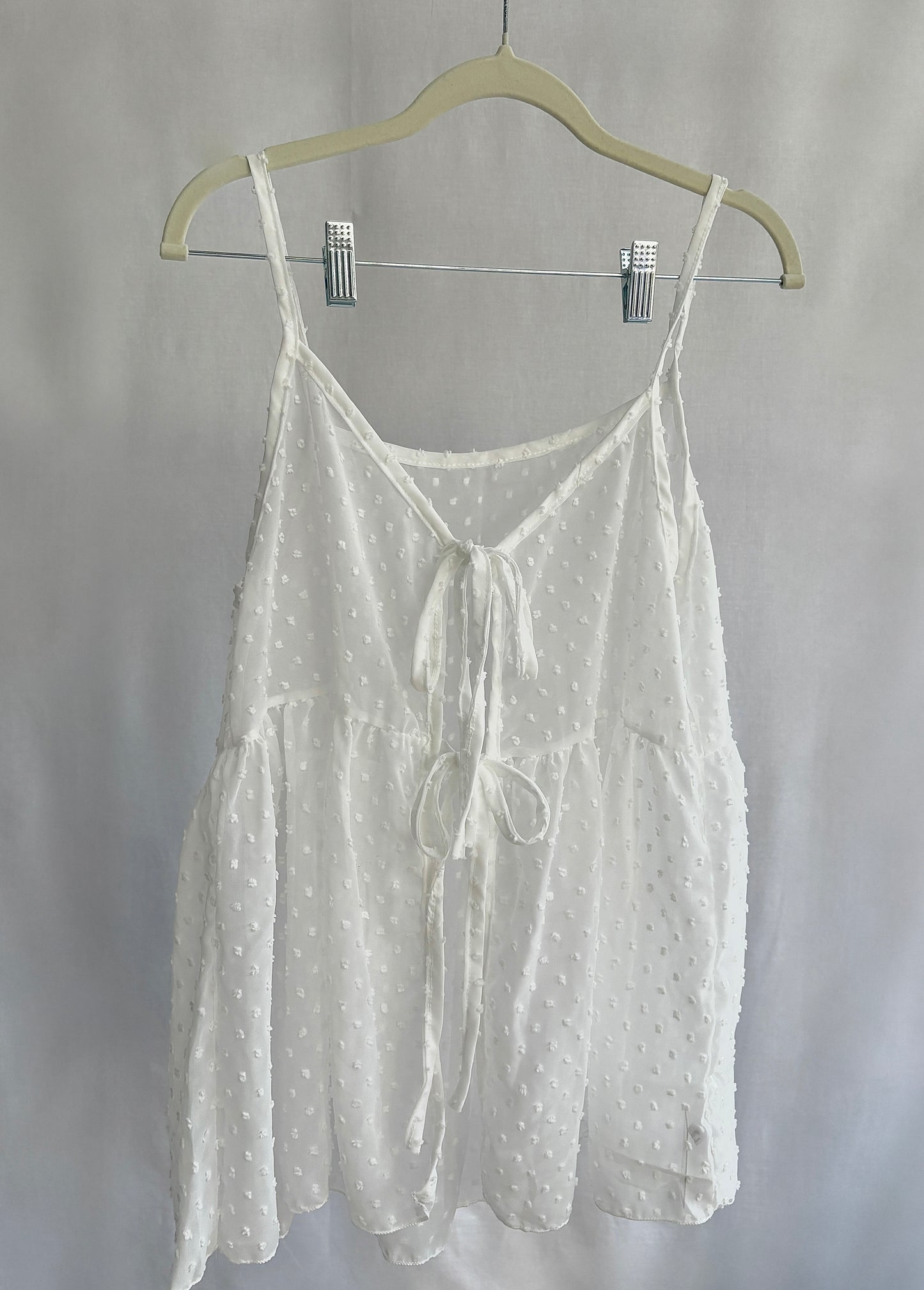Cloud Dress Layering Camisole Top OPS (White)