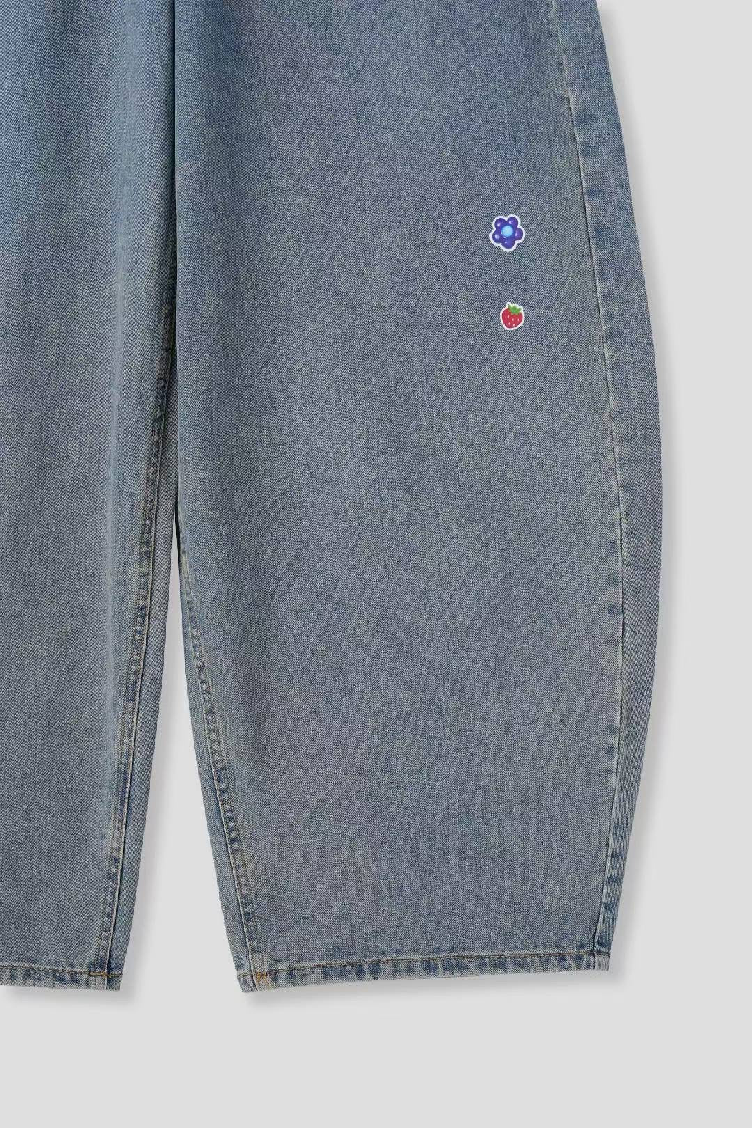(Preorder) Cutie Sticker Wide Pants