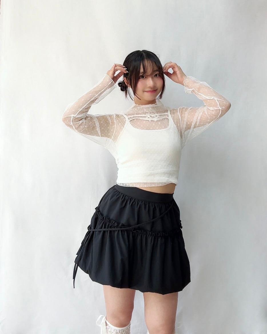 Honey Pot Bubble Mini Skirt