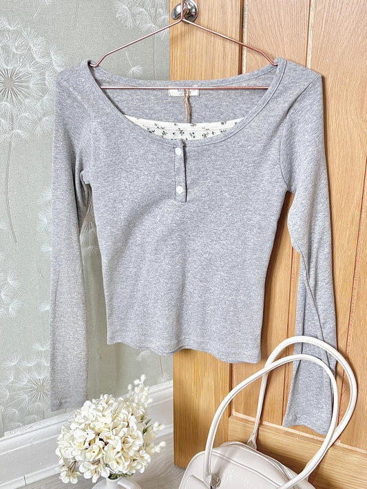 Spring Flower Layered T-shirt