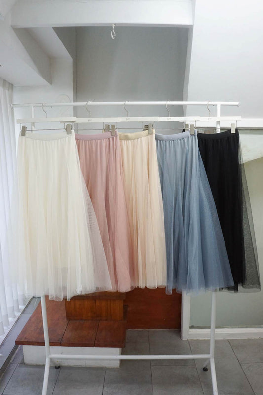 Two-piece chiffon skirt (5 New Colours)