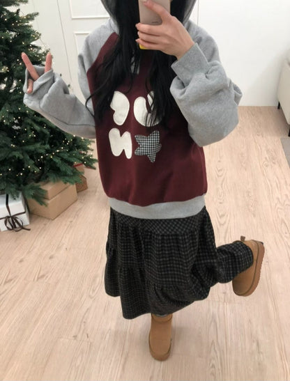 Up and On Letter Pad Hoodie