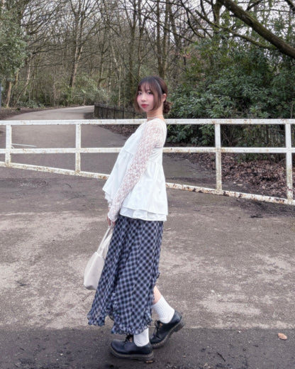 Super Cute!! Ribbon Chest Design Cami Top