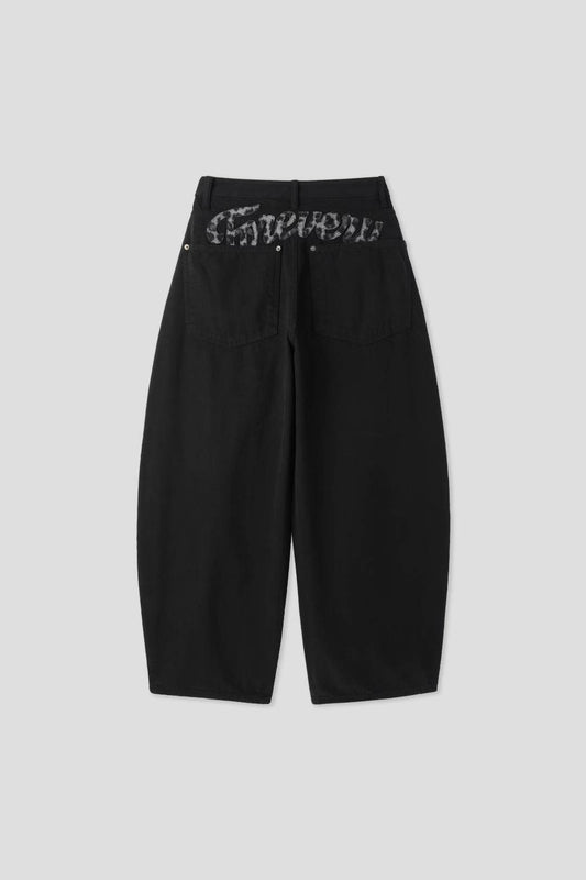 (Preorder) Leopard Fur Wide Balloon Pants