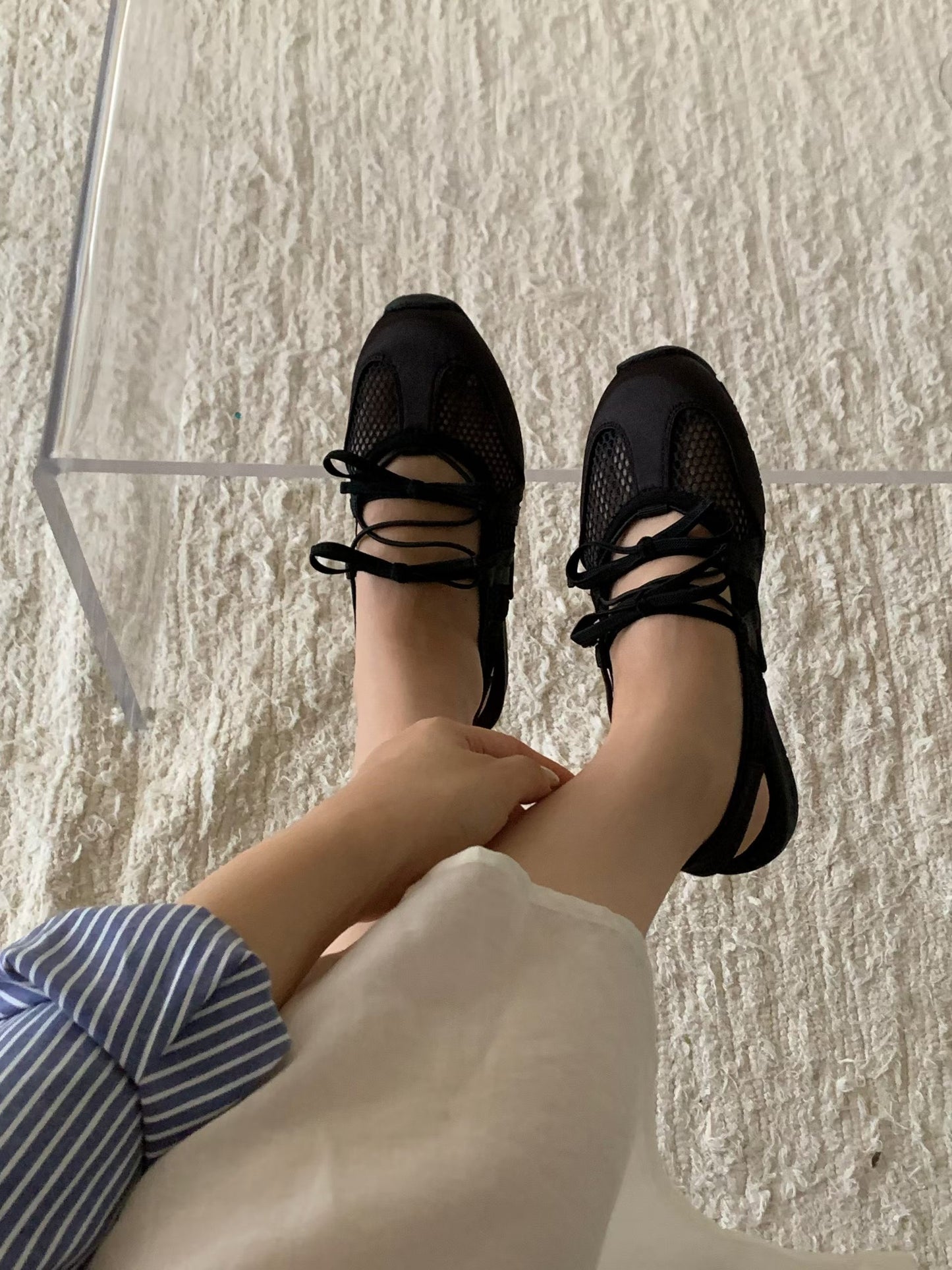 Mood Sneakers Sandals (Black)