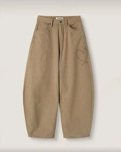 26FW Heart Stud Pants (4 Colours)
