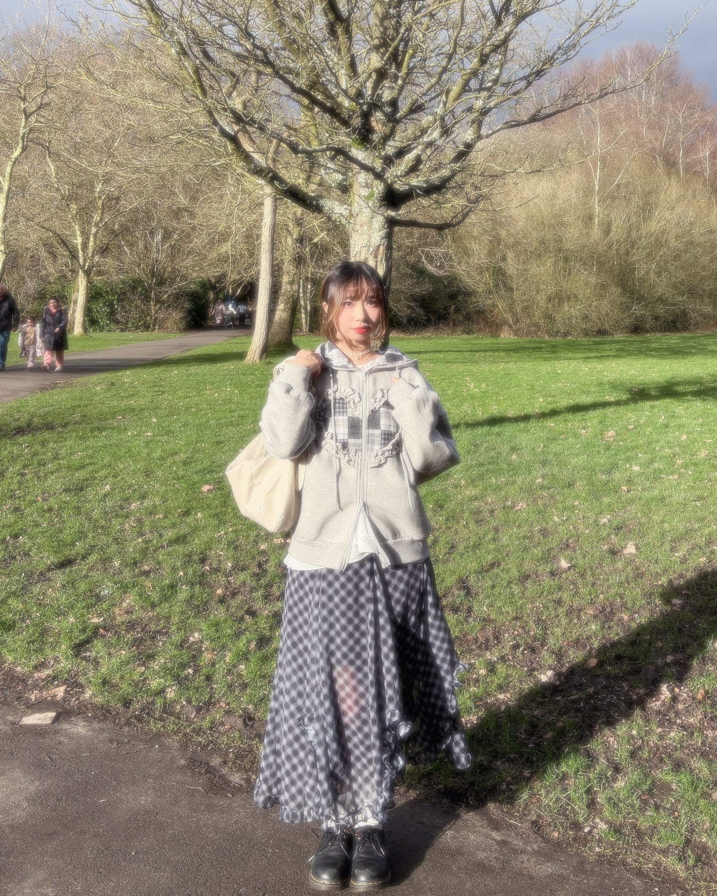 Heart Hoodie Zip Up Jacket