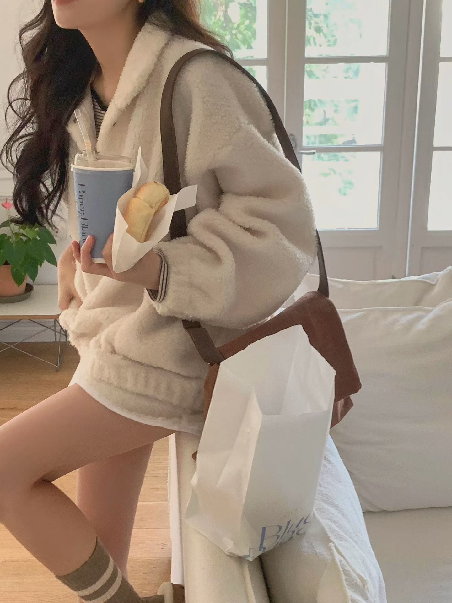 (LIMITED STOCK) Fleece Teddy Sweatshirt