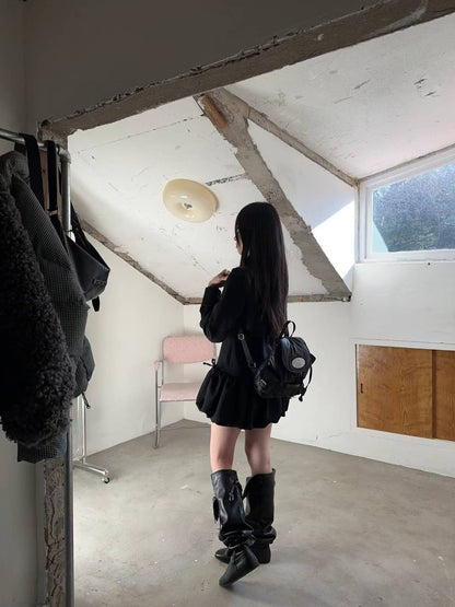 (DEC NEW) Puff Ribbon Dress