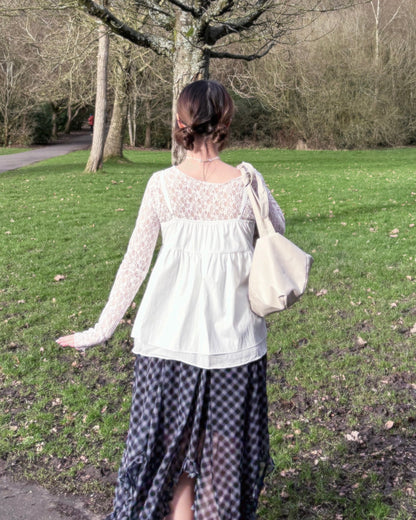 Super Cute!! Ribbon Chest Design Cami Top