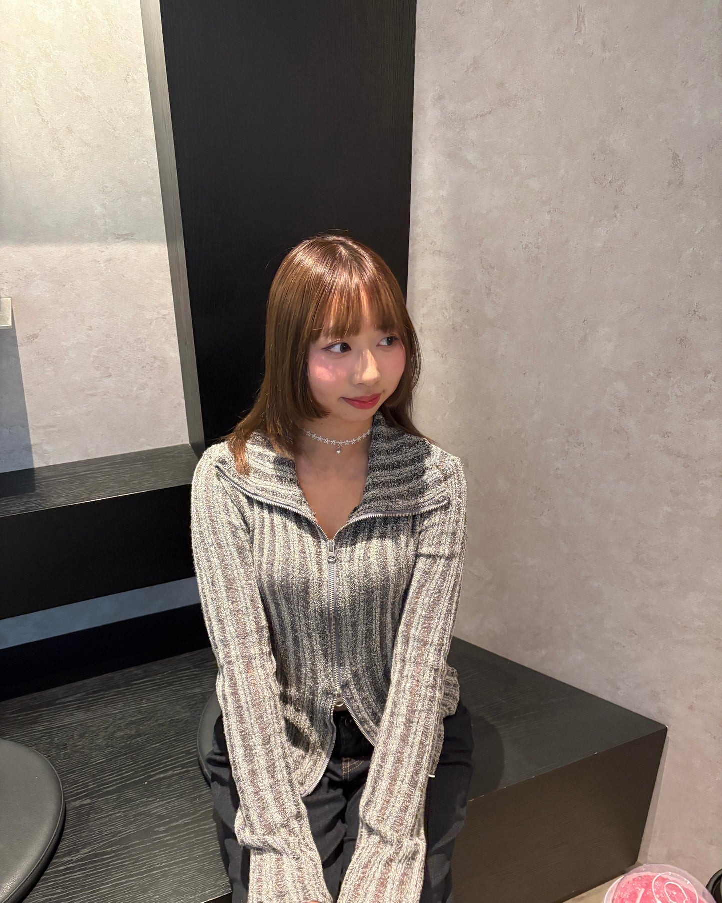 (Preorder) Snow Two-way Polo Cardigan