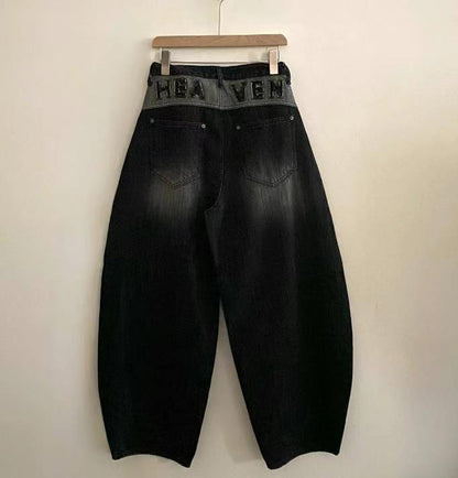 (BF NEW IN) Heaven Wash Out Black Pants